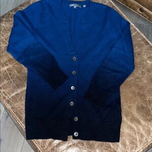 Women's Blue Gradient Sweater